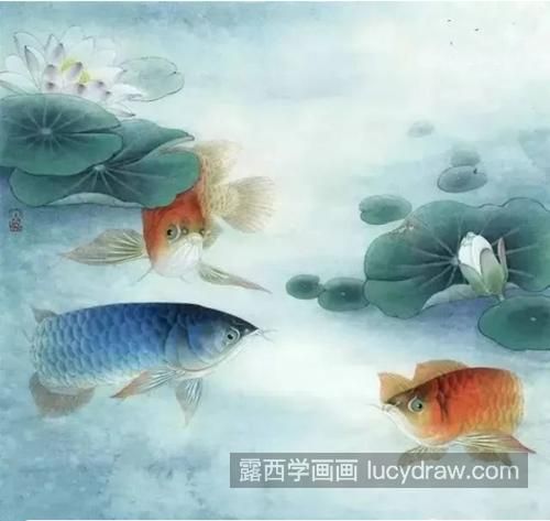 藍(lán)龍魚和金龍魚的區(qū)別：藍(lán)龍魚和金龍魚在外觀、飼養(yǎng)特性和市場(chǎng)價(jià)值等方面存在明顯的區(qū)別 龍魚百科 第2張