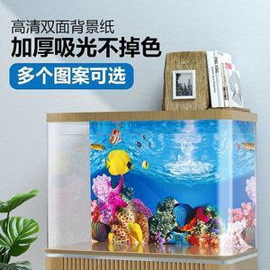 成品魚缸背景紙怎么更換：如何更換魚缸背景紙，魚缸背景紙的選擇技巧和注意事項 魚缸百科 第3張