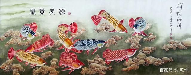 金龍魚(yú)畫(huà)掛在家好嗎：金龍魚(yú)畫(huà)掛在家中好嗎 龍魚(yú)百科 第3張