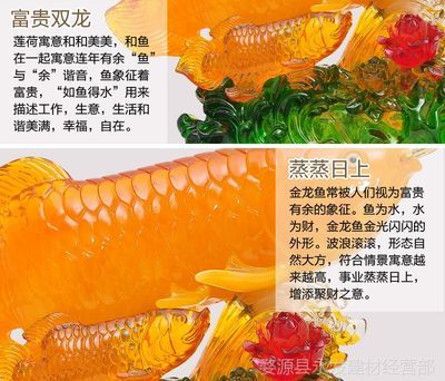 開業(yè)送金龍魚擺件寓意：金龍魚擺件寓意 龍魚百科 第3張