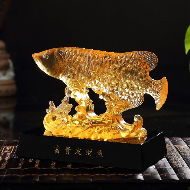 黃金金龍魚擺件材質(zhì) 龍魚百科 第3張