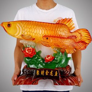 聚財(cái)金龍魚(yú)頭方向：金龍魚(yú)擺件擺放位置和方向 龍魚(yú)百科 第2張