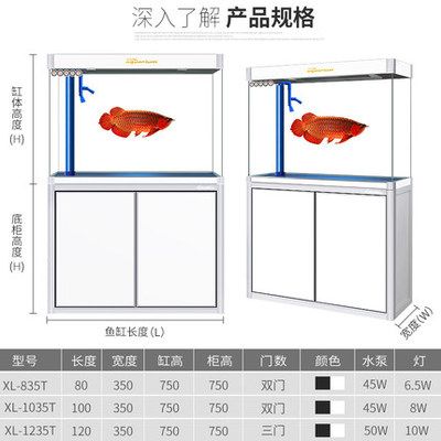 龍魚(yú)缸的最佳尺寸圖：龍魚(yú)缸尺寸對(duì)比龍魚(yú)缸最佳尺寸標(biāo)準(zhǔn)