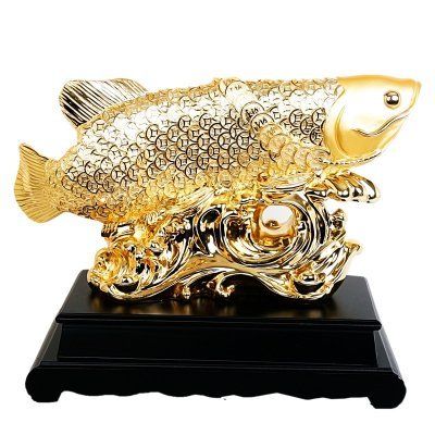 飾品金龍魚(yú)怎樣擺放：飾品金龍魚(yú)擺件的擺放位置 龍魚(yú)百科