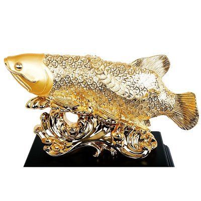 金龍魚(yú)擺件的寓意與象征：金龍魚(yú)擺件寓意與象征 龍魚(yú)百科 第3張