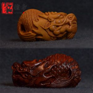 龍魚木雕：龍魚木雕不僅是一件精美的藝術品，也具有一定的收藏價值 龍魚百科 第1張