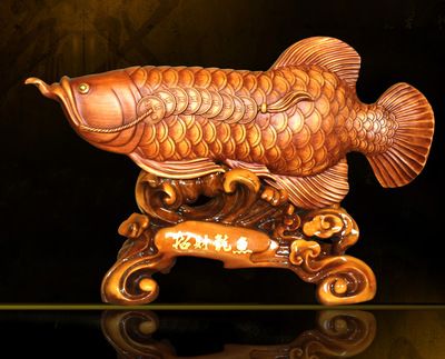 龍魚木雕：龍魚木雕不僅是一件精美的藝術品，也具有一定的收藏價值 龍魚百科 第3張