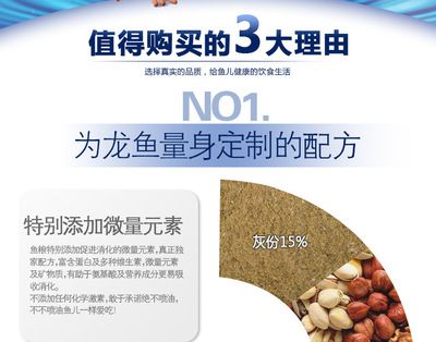 龍魚喂多少合適的飼料和水：龍魚的飼料管理 龍魚百科 第3張