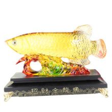 金龍魚(yú)擺件魚(yú)嘴朝里還是朝外：金龍魚(yú)擺件的魚(yú)嘴朝里還是朝外 龍魚(yú)百科 第3張