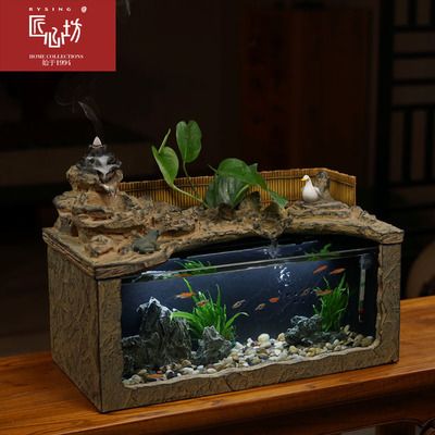 魚缸diy改造指南，為你的管狀魚缸增添個(gè)性嗎：管狀魚缸diy改造指南 魚缸百科 第3張