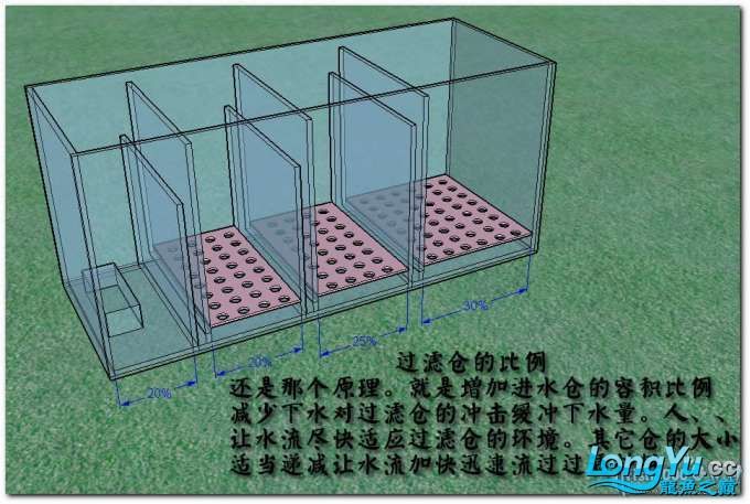 魚(yú)缸底濾魚(yú)缸溢流管外的罩子或凹槽設(shè)計(jì)的重要性：底濾魚(yú)缸溢流管外的罩子或凹槽設(shè)計(jì)的重要性溢流設(shè)計(jì) 魚(yú)缸百科 第3張