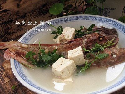 紅頭魚燉豆腐（紅頭魚燉豆腐的營(yíng)養(yǎng)價(jià)值） 魚缸清潔用具 第1張