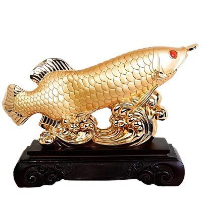 店鋪金龍魚擺件魚頭朝向（客廳金龍魚擺件魚頭朝哪里好） 龍魚百科 第2張