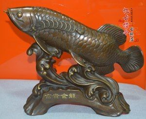 金龍魚擺件風(fēng)水講究：金龍魚大擺件風(fēng)水講究圖金龍魚擺件的風(fēng)水作用 龍魚百科 第5張