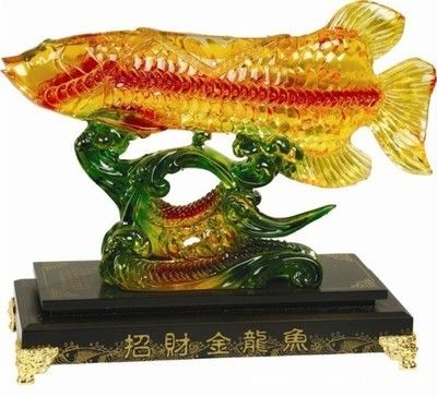 金龍魚擺件怎么擺好看：金龍魚擺件怎么擺放位置 龍魚百科 第5張