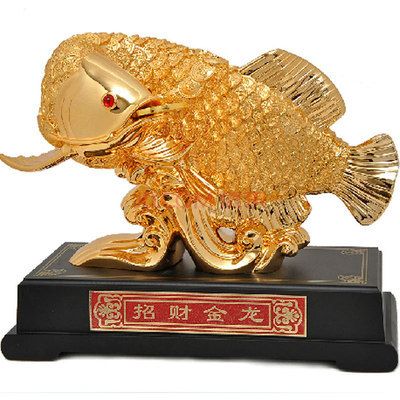 金龍魚擺件怎么擺好看：金龍魚擺件怎么擺放位置 龍魚百科 第6張