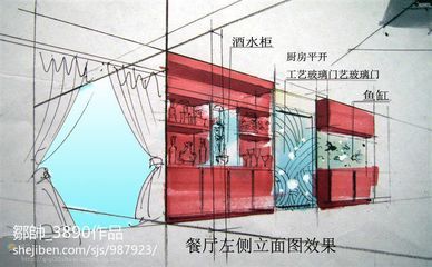 魚缸裝飾效果圖大全2014圖片欣賞（魚缸裝飾效果圖手繪） 魚缸風(fēng)水 第7張