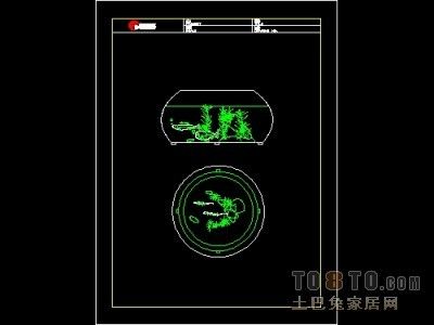 裝修魚缸效果圖大全圖片欣賞（魚缸設(shè)計(jì)圖紙平面圖） 魚缸風(fēng)水 第5張