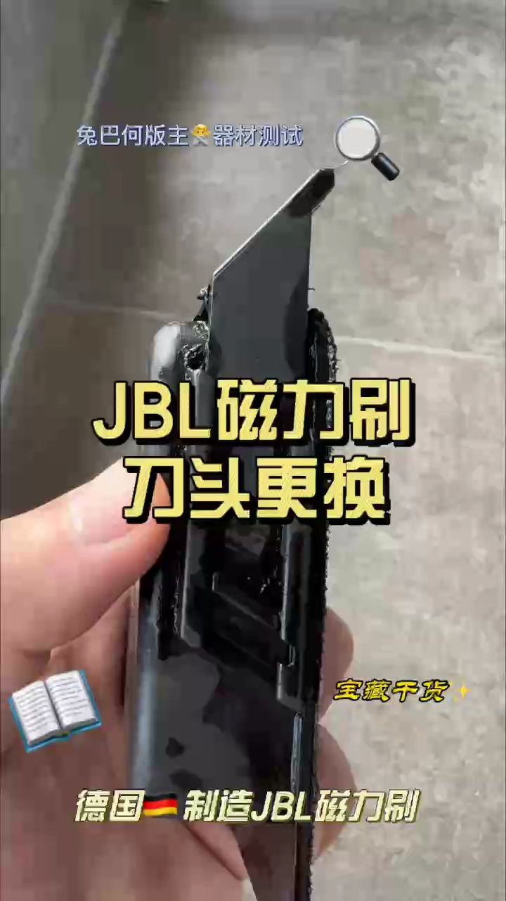 德國JBl磁力刷更換刀頭技巧【jbl磁力刷更換刀片技巧德國jbl磁力刷更換刀片技巧】 觀賞魚論壇