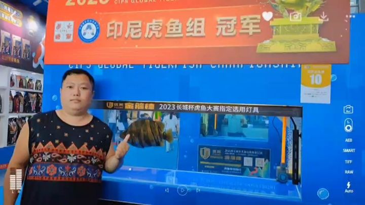 2023廣州長城國際寵物水族展【打卡最愛的印尼虎魚冠軍】 觀賞魚論壇