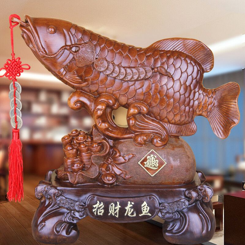 龍魚擺件擺放在玄關(guān)的可行性分析（關(guān)于龍魚擺件擺放在玄關(guān)是否合適也存在不同觀點） 龍魚百科 第4張