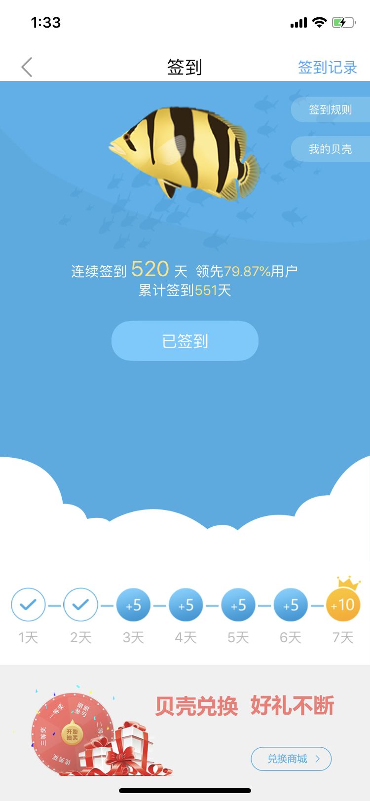 不知不覺520天了