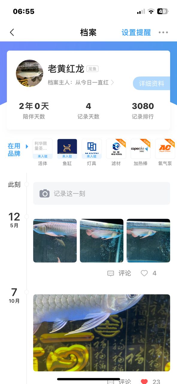 兩年了（時(shí)間好快啊,祥瑞九天） 觀賞魚論壇