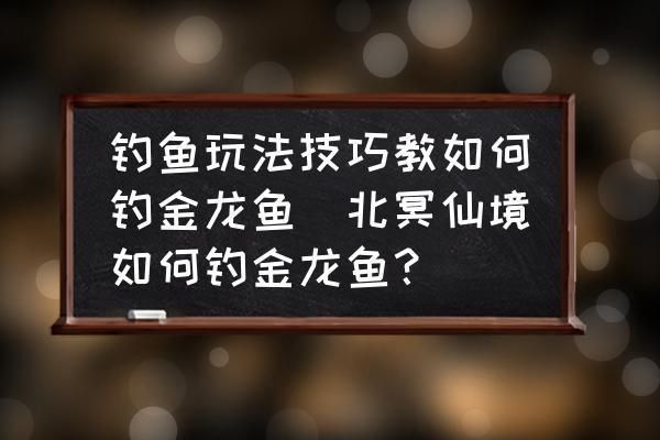 金龍魚怎么玩（金龍魚養(yǎng)殖水質(zhì)管理要點(diǎn)金龍魚捕撈技巧與策略） 龍魚百科 第4張