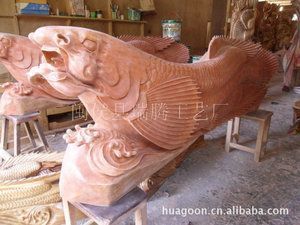 木雕刻的金龍魚(yú)值錢(qián)嗎，木雕刻的金龍魚(yú)是否值錢(qián)