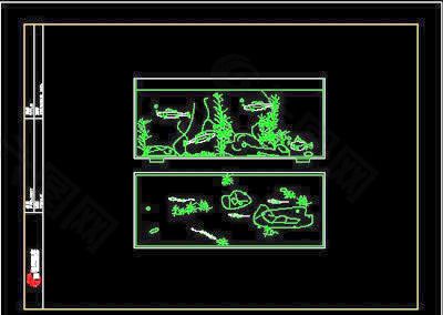 水母魚缸cad圖紙圖片：cad軟件繪制水母魚缸圖紙 魚缸百科 第2張