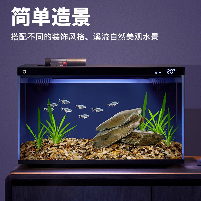 小米魚缸溪流缸造景：如何利用小米制作一個溪流缸的造景方法小米魚缸溪流缸造景 魚缸百科 第5張