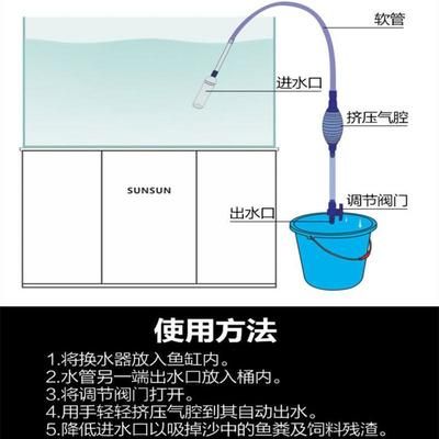 魚缸虹吸裝置：魚缸虹吸裝置是一種利用虹吸原理進行水循環(huán)和清潔的設備 魚缸百科 第4張