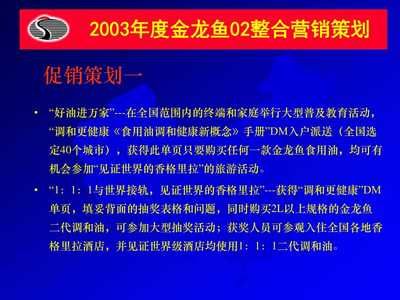 金龍魚營銷策劃方案模板范文：金龍魚營銷策劃方案 龍魚百科 第1張