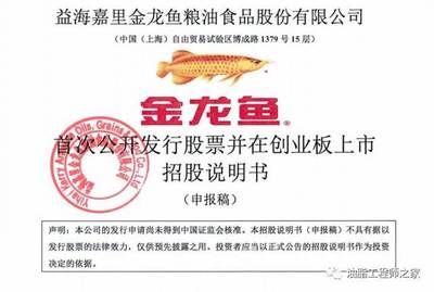 金龍魚招股書pdf：金龍魚招股書 龍魚百科 第3張