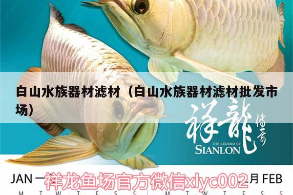 白山水族器材濾材（白山水族器材濾材批發(fā)市場）