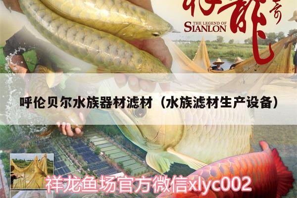 呼倫貝爾水族器材濾材（水族濾材生產(chǎn)設(shè)備）