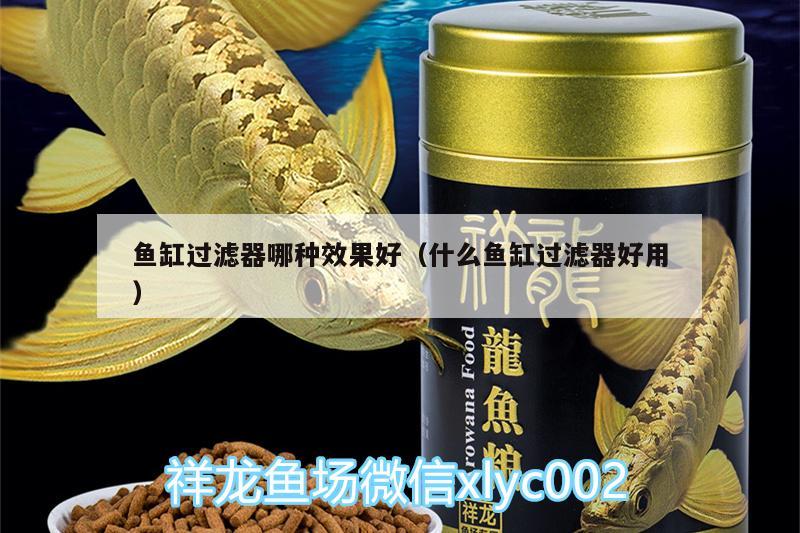 魚缸過濾器哪種效果好（什么魚缸過濾器好用） 羅漢魚 第2張