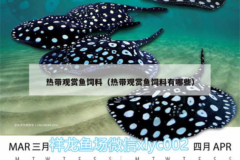 熱帶觀賞魚(yú)飼料（熱帶觀賞魚(yú)飼料有哪些）