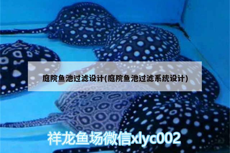 庭院魚(yú)池過(guò)濾設(shè)計(jì)(庭院魚(yú)池過(guò)濾系統(tǒng)設(shè)計(jì))