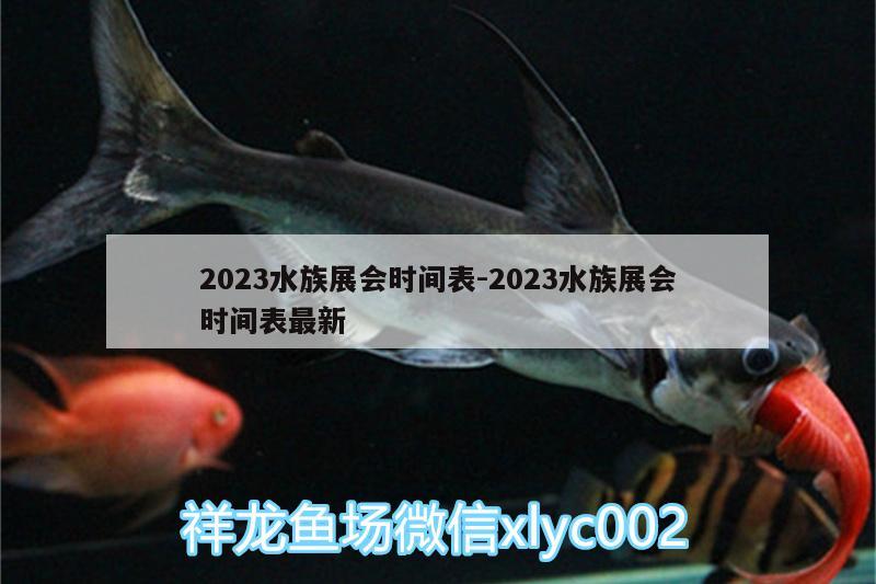 2023水族展會(huì)時(shí)間表:2023水族展會(huì)時(shí)間表最新 水族展會(huì)