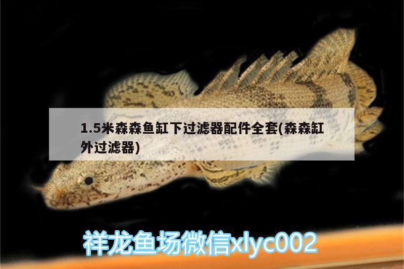 1.5米森森魚缸下過濾器配件全套(森森缸外過濾器)