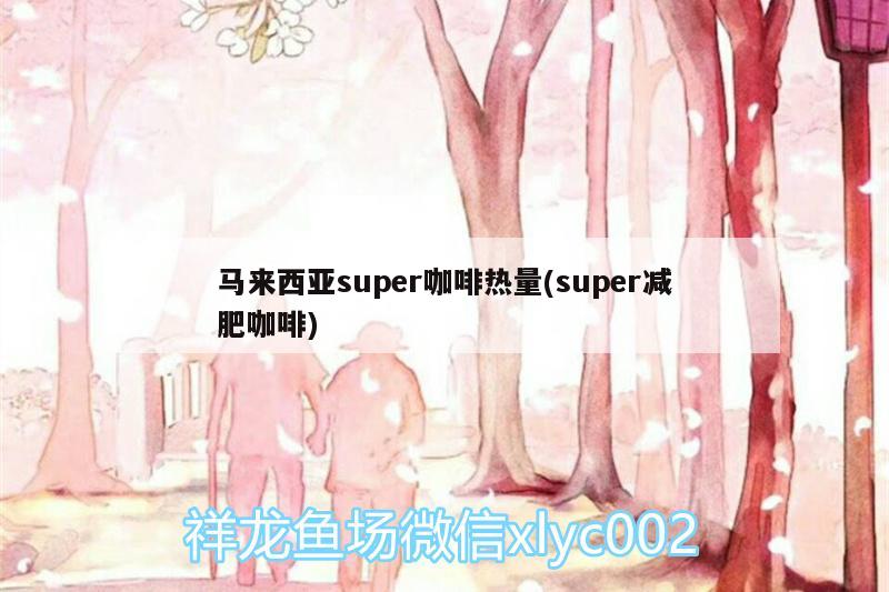 馬來西亞super咖啡熱量(super減肥咖啡) 垂釣樂園