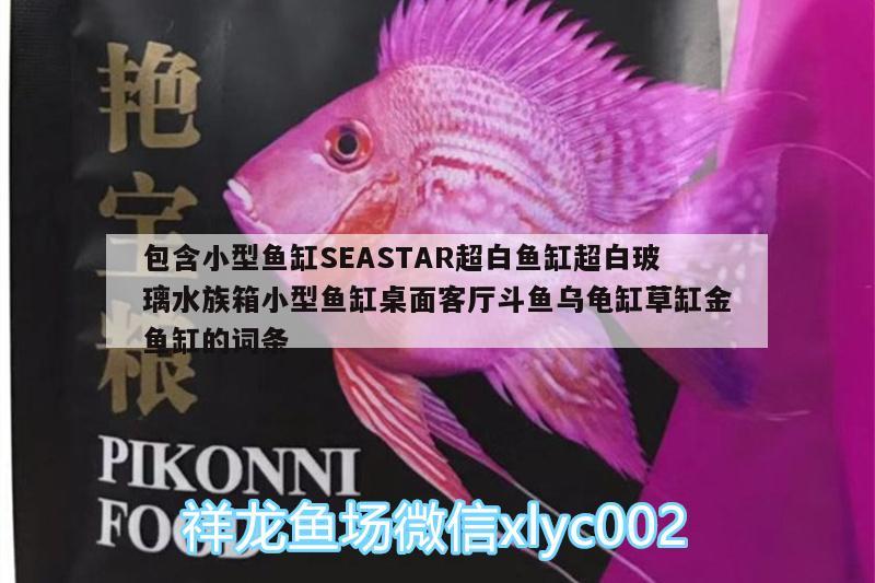 包含小型魚缸SEASTAR超白魚缸超白玻璃水族箱小型魚缸桌面客廳斗魚烏龜缸草缸金魚缸的詞條