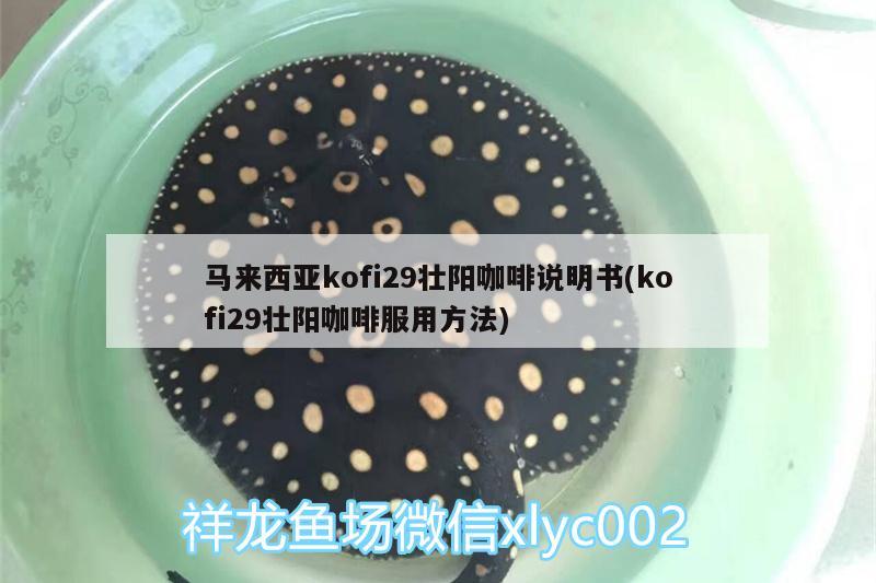 馬來西亞kofi29壯陽咖啡說明書(kofi29壯陽咖啡服用方法) 馬來西亞咖啡