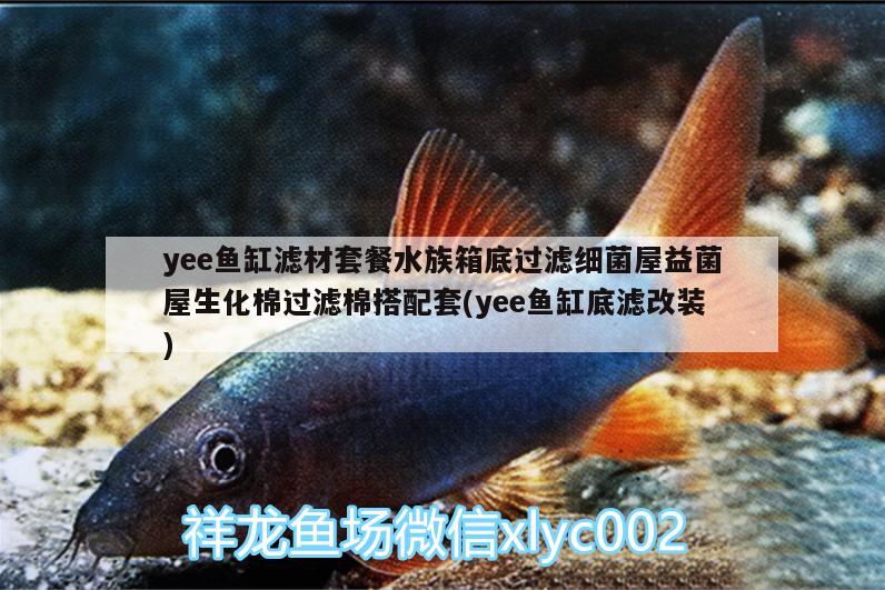 yee魚缸濾材套餐水族箱底過濾細菌屋益菌屋生化棉過濾棉搭配套(yee魚缸底濾改裝)