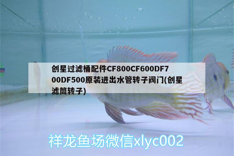 創(chuàng)星過濾桶配件CF800CF600DF700DF500原裝進出水管轉子閥門(創(chuàng)星濾筒轉子)