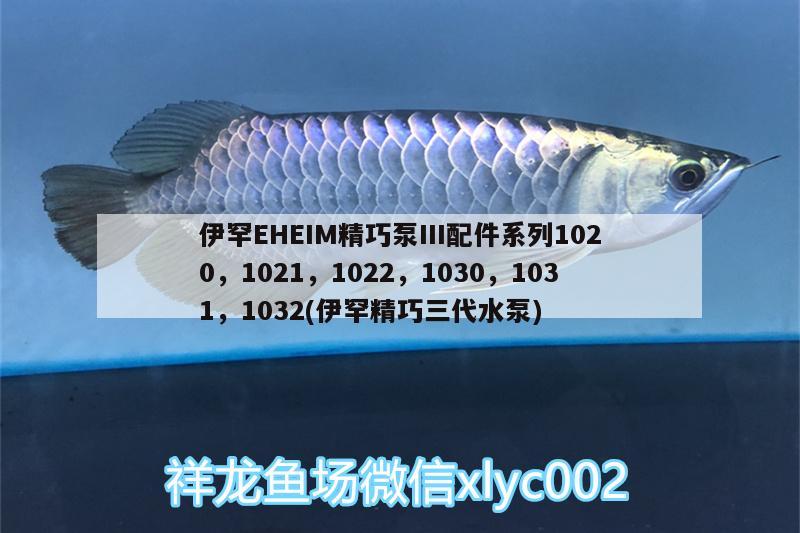 伊罕EHEIM精巧泵III配件系列1020，1021，1022，1030，1031，1032(伊罕精巧三代水泵)