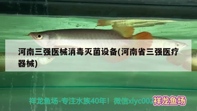 河南三強醫(yī)械消毒滅菌設(shè)備(河南省三強器械) 肺魚