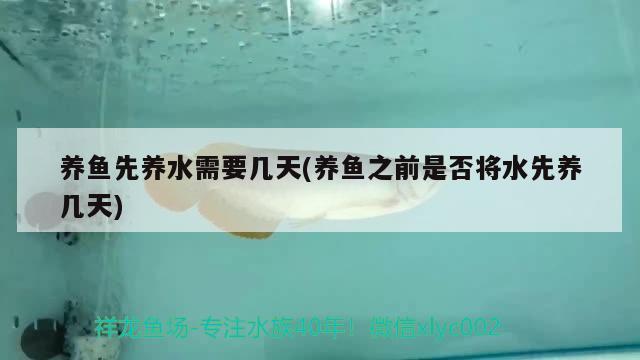 養(yǎng)魚先養(yǎng)水需要幾天(養(yǎng)魚之前是否將水先養(yǎng)幾天) 殺菌消毒設備