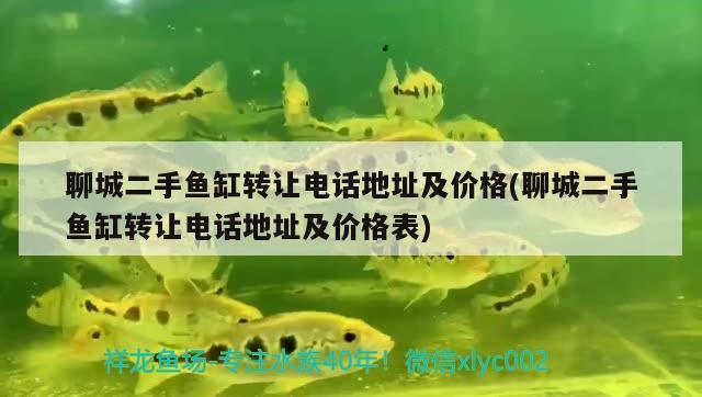 聊城二手魚缸轉(zhuǎn)讓電話地址及價格(聊城二手魚缸轉(zhuǎn)讓電話地址及價格表)